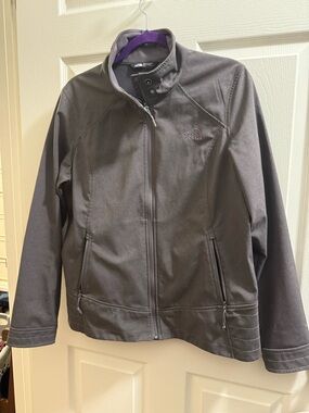 The North Face Charcoal Gray Softshell Jacket